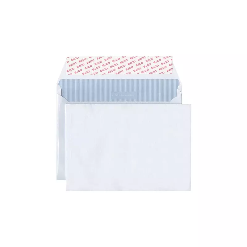 Briefumschlag, B5, 120g/m², haftklebend, 250 Stück, weiß ELCO 48583