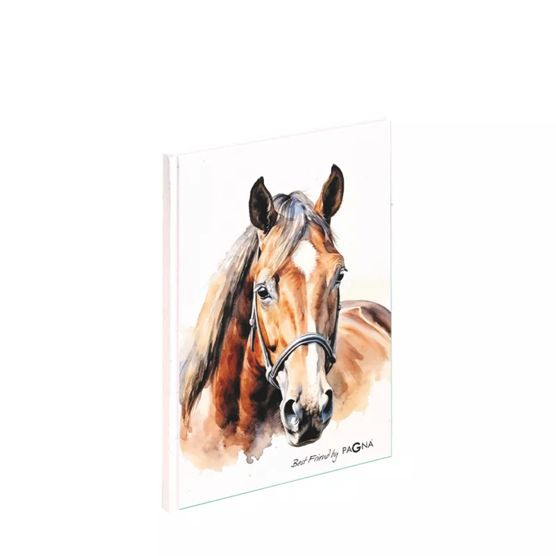Notizbuch Brown Horse, A5, 64 Blatt, dotted PAGNA 26114-15