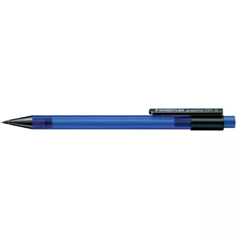Druckbleistift graphite 777, 0,7mm, blau transparent STAEDTLER 777 07-3