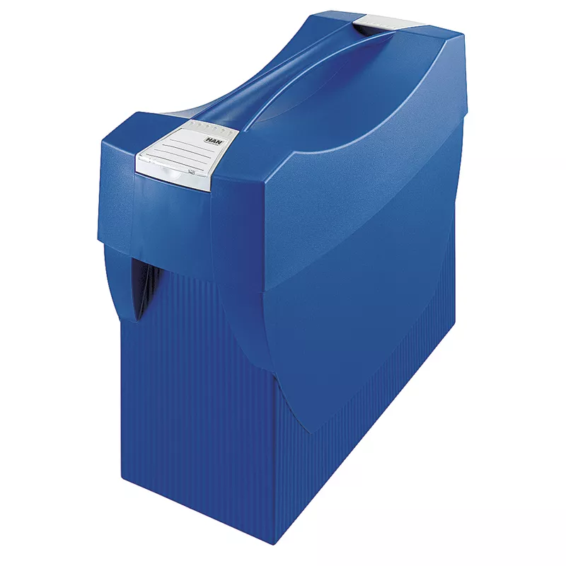 HAN Hängebox SWING 39,7x34,7x15,4cm Deckel blau