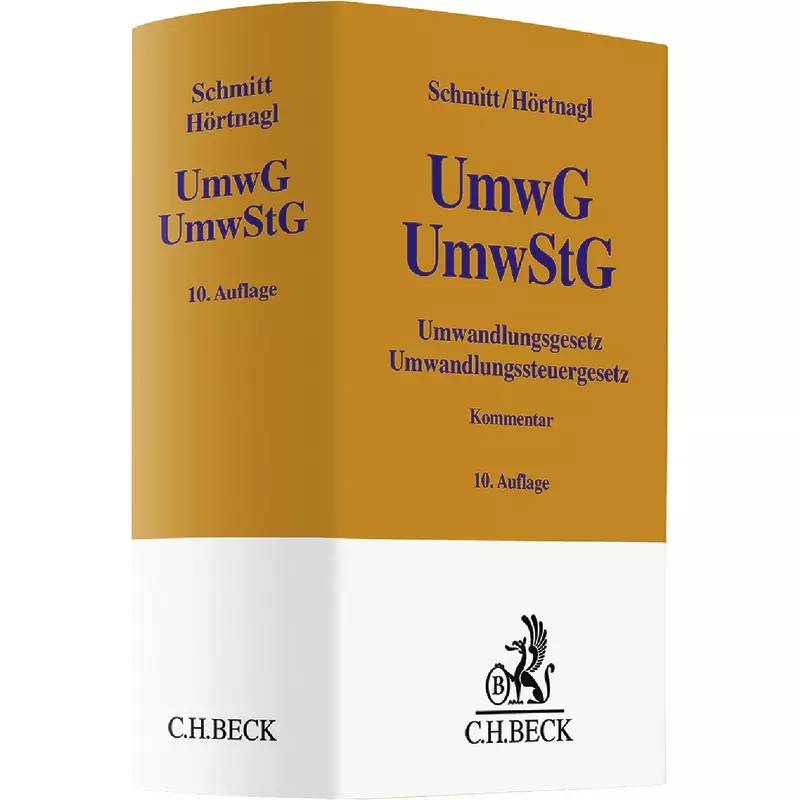 Umwandlungsgesetz, Umwandlungssteuergesetz:  UmwG, UmwStG