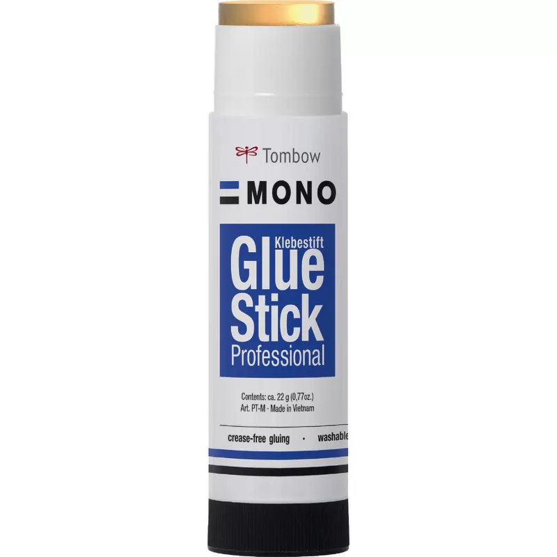 Tombow Klebestift Mono, PT-M, 22g, mit Lösungsmittel