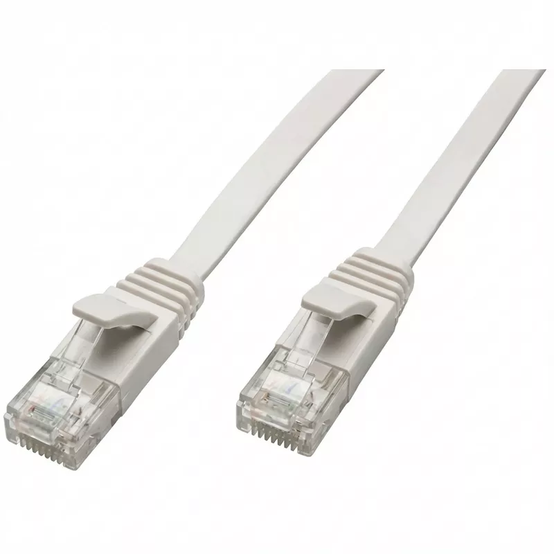 Captiva Kabel Patchkabel CAT 6a Kabel fr Netzwerk, LAN und Ethernet 1m wei