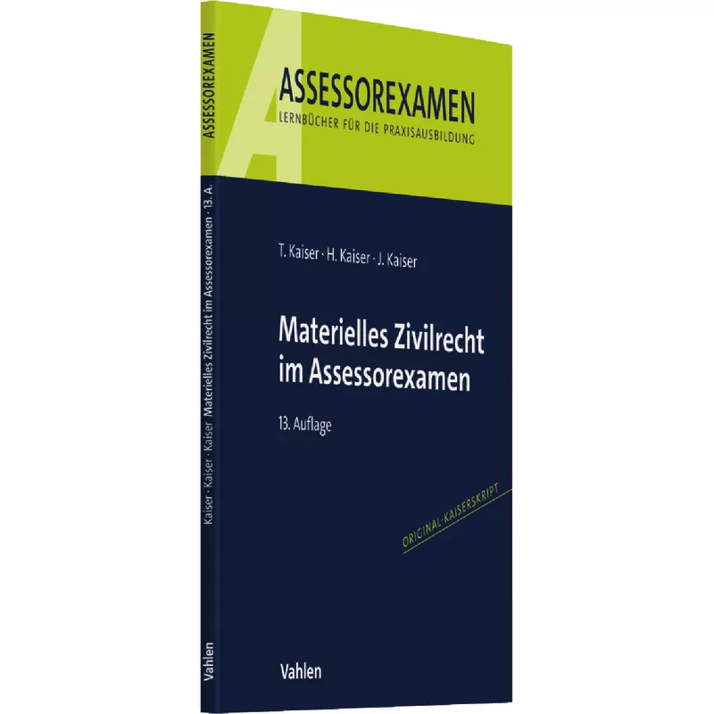 Materielles Zivilrecht im Assessorexamen
