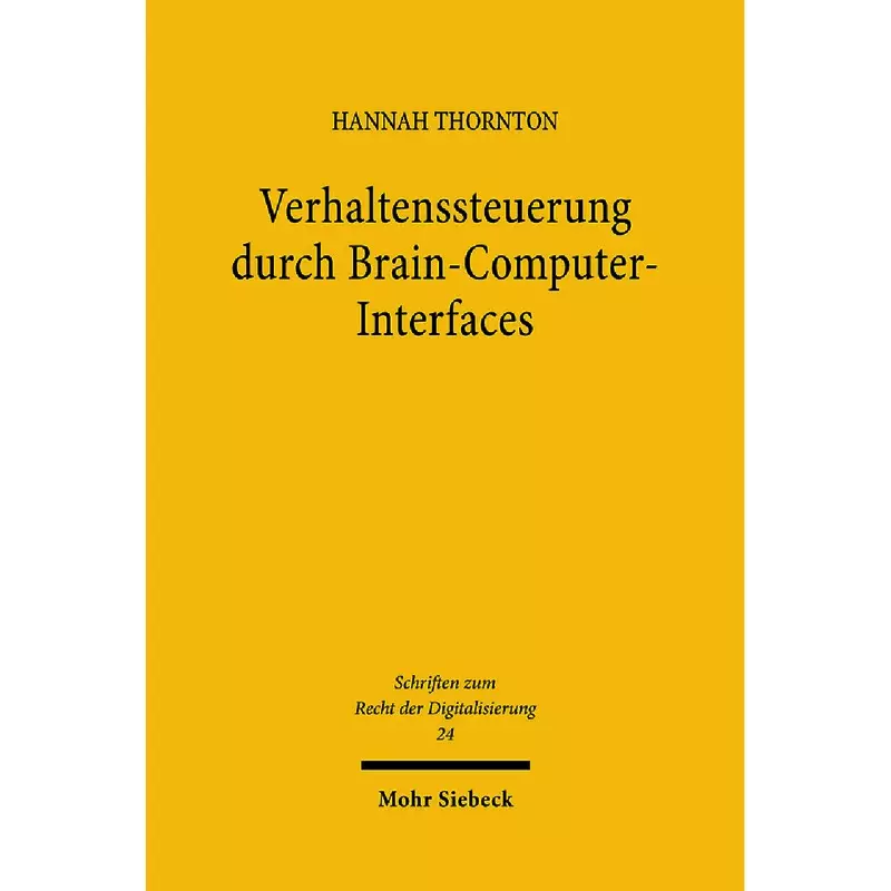 Verhaltenssteuerung durch Brain-Computer-Interfaces