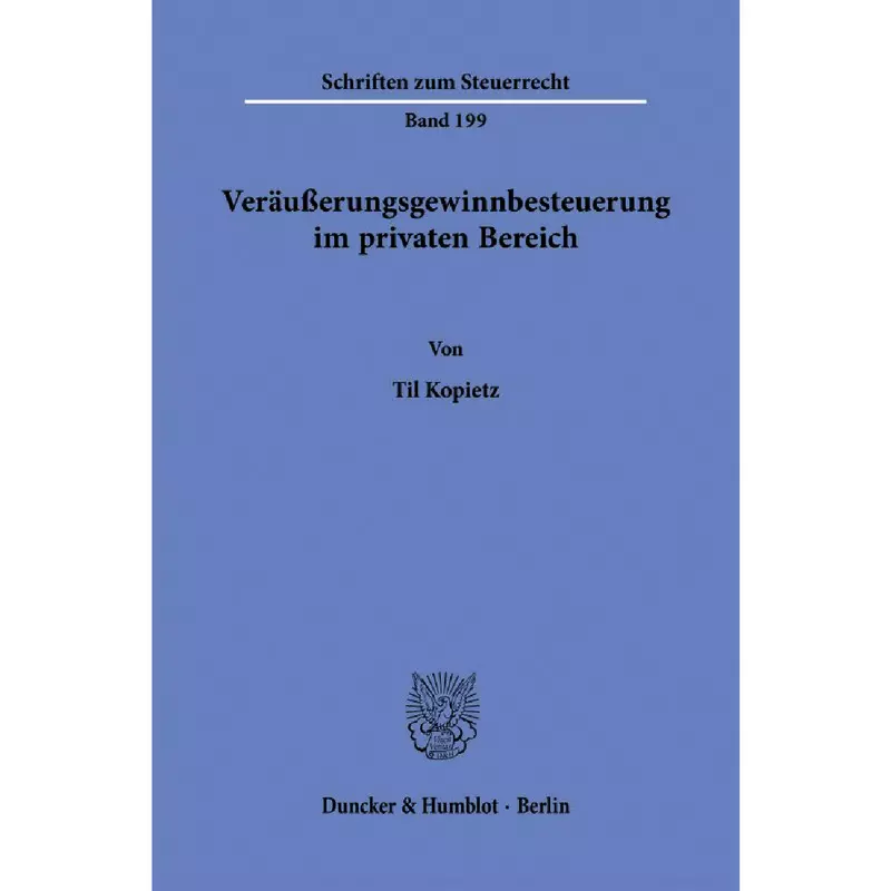 Veräußerungsgewinnbesteuerung im privaten Bereich