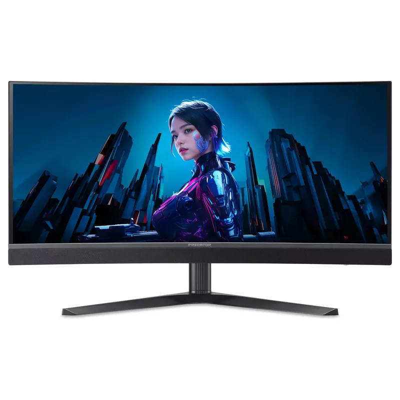 34 3440x1440 Acer UM.CXXEE.105 21:9 UltraWide Quad HD OLED 0.0 360 DisplayPort HDMI Speaker