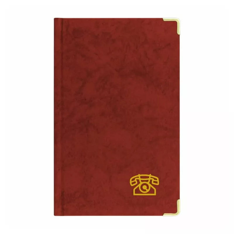 Adress- und Telefonbuch, 13 x 20,5 cm, sortiert STYLEX 49943