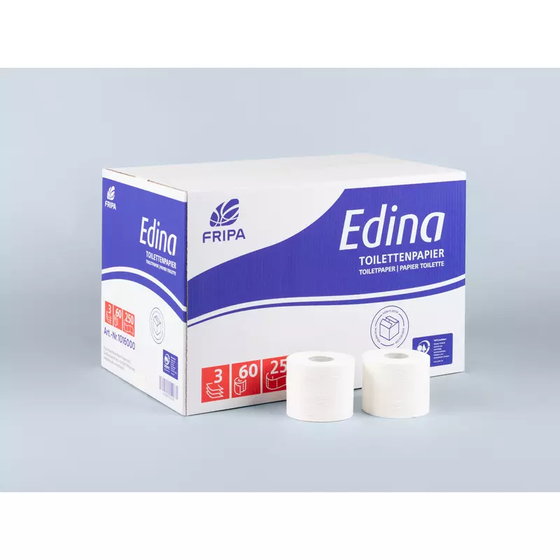 Fripa Toilettenpapier Edina 3lg 60x250Bl