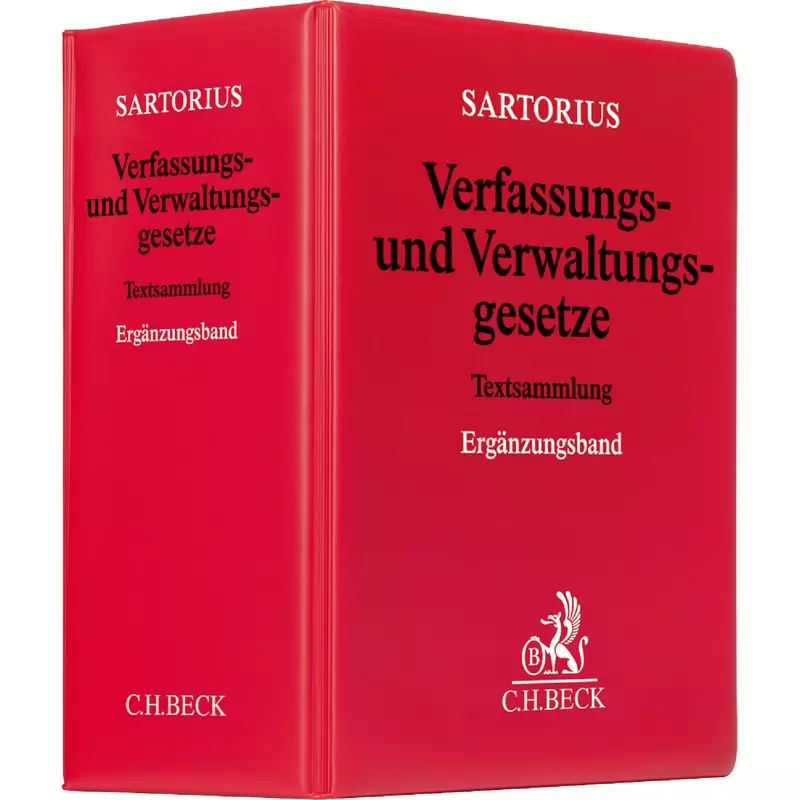 Verfassungs- und Verwaltungsgesetze Ergänzungsband - mit Fortsetzungsbezug