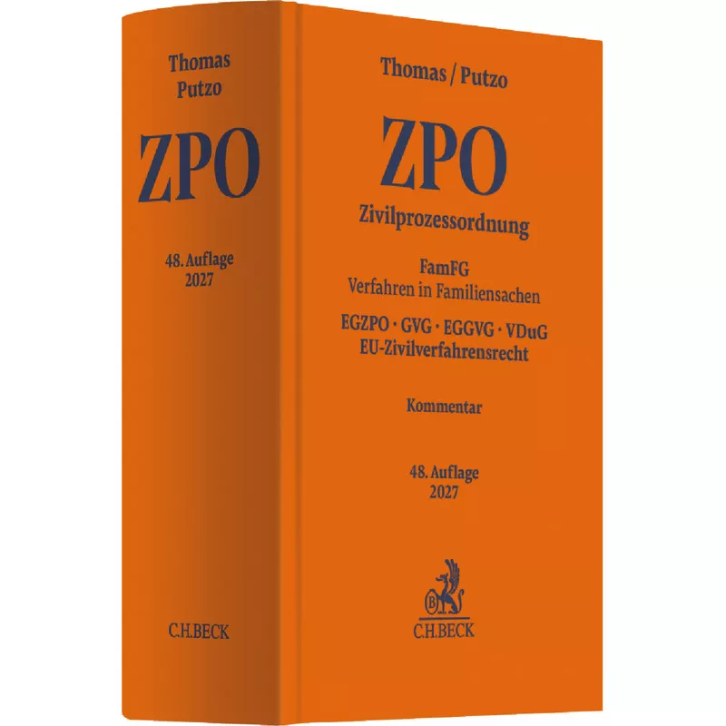 Zivilprozessordnung: ZPO