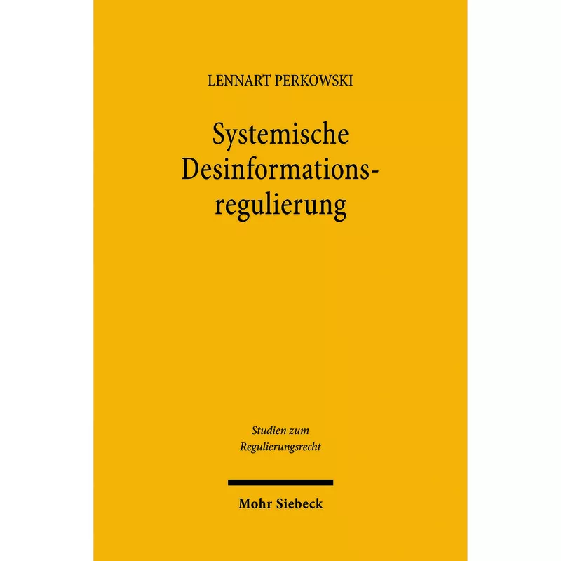 Systemische Desinformationsregulierung