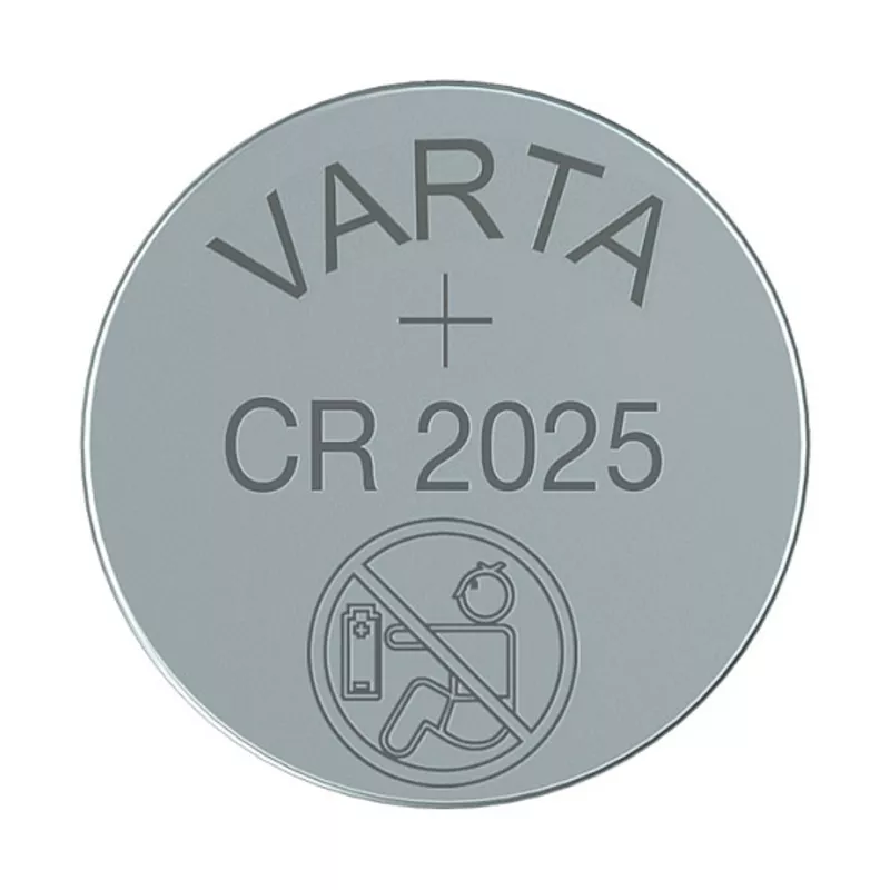 Batterie Knopfzelle CR2025 *Varta* 5-Pack