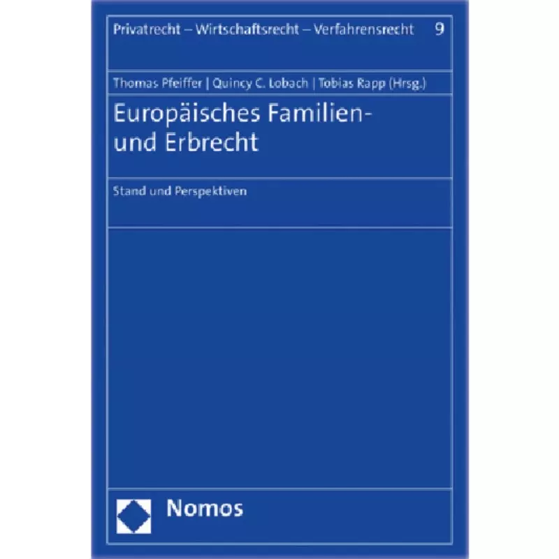 Europäisches Familien- und Erbrecht