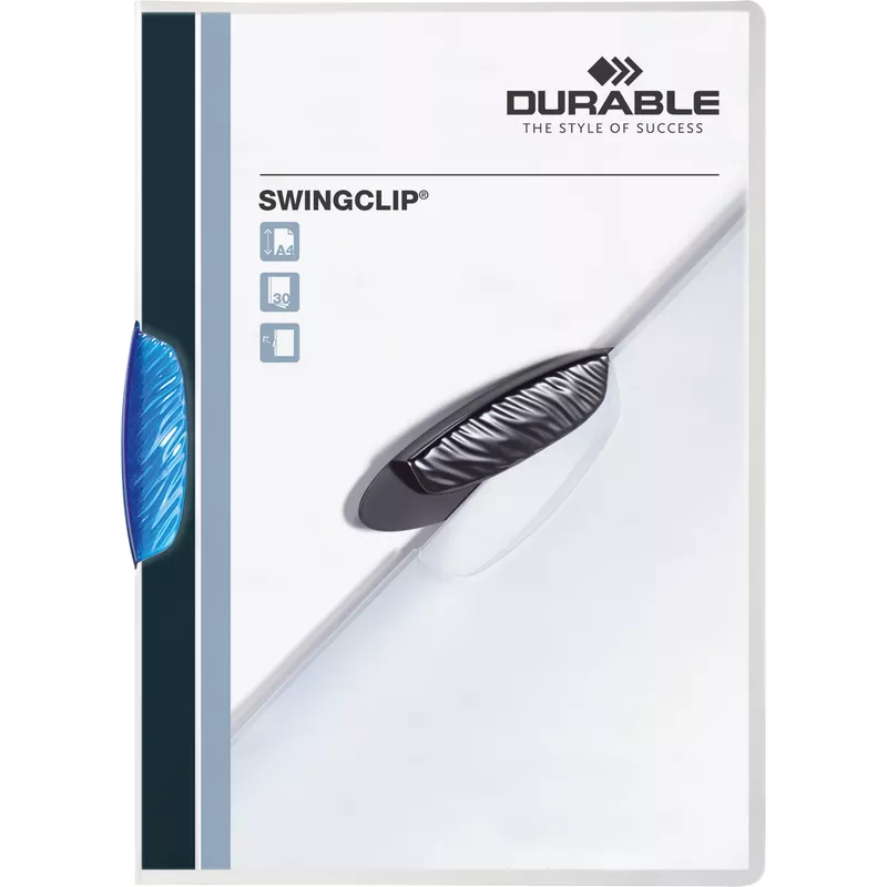 Durable Klemmmappe SWINGCLIP DIN A4 max. 30Bl. Klemme bl