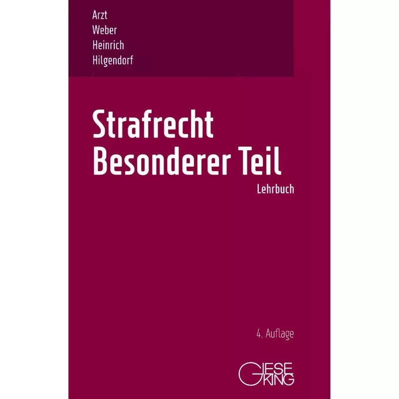 Strafrecht, Besonderer Teil