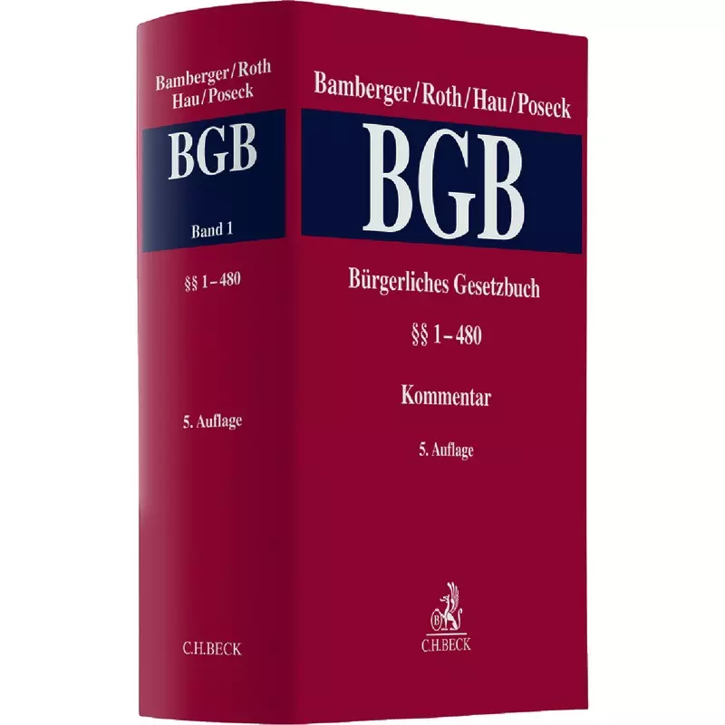 Kommentar zum Bürgerlichen Gesetzbuch Band 1