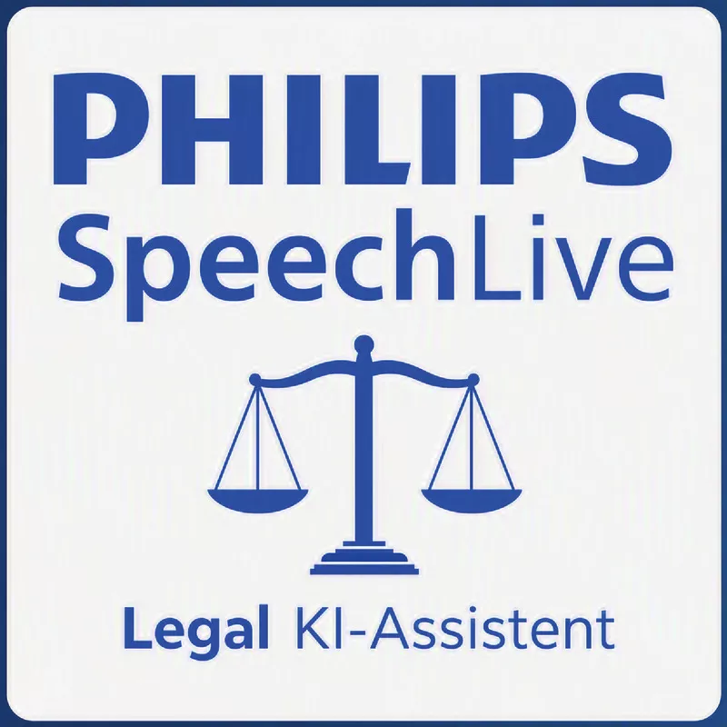 PHILIPS SpeechLive Legal KI-Assistent - 12 Monate