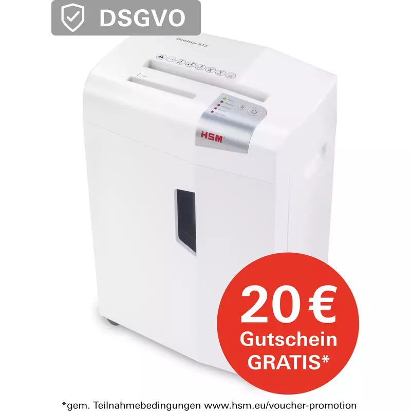 Aktenvernichter HSM shredstar X13