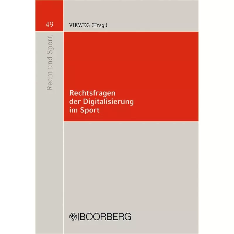 Rechtsfragen der Digitalisierung im Sport