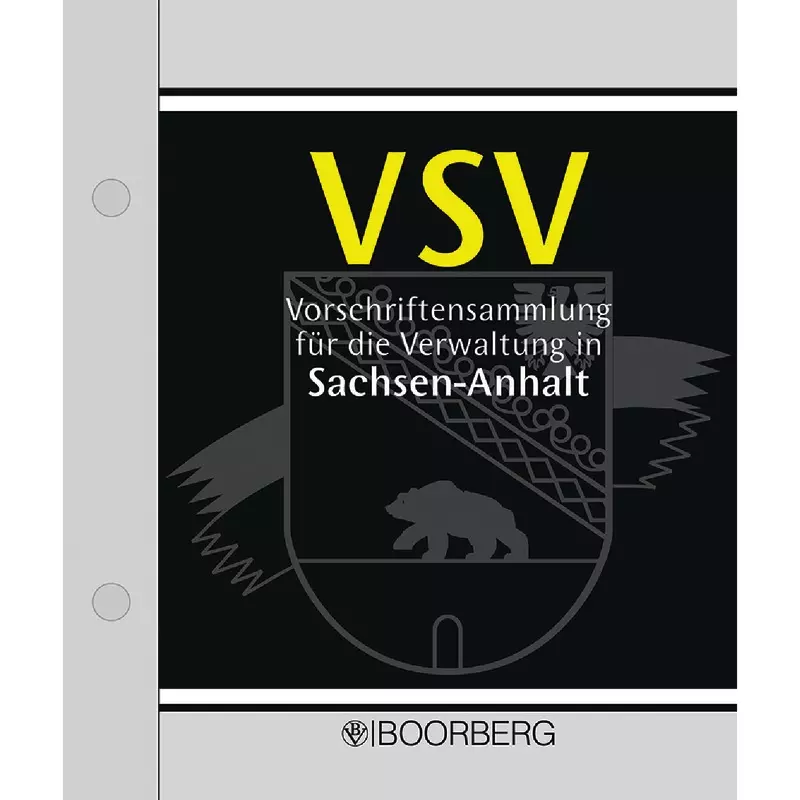 Vorschriftensammlung für die Verwaltung in Sachsen-Anhalt – VSV - mit Fortsetzungsbezug