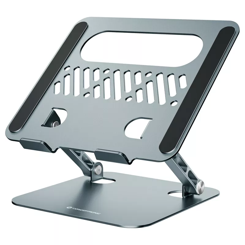 CONCEPTRONIC Laptop Halterung Faltbar/höhenverst./17 grau