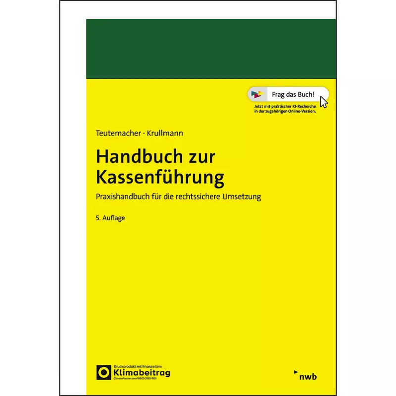 Handbuch zur Kassenführung