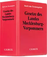 Gesetze des Landes Mecklenburg-Vorpommern - ohne Fortsetzungsbezug