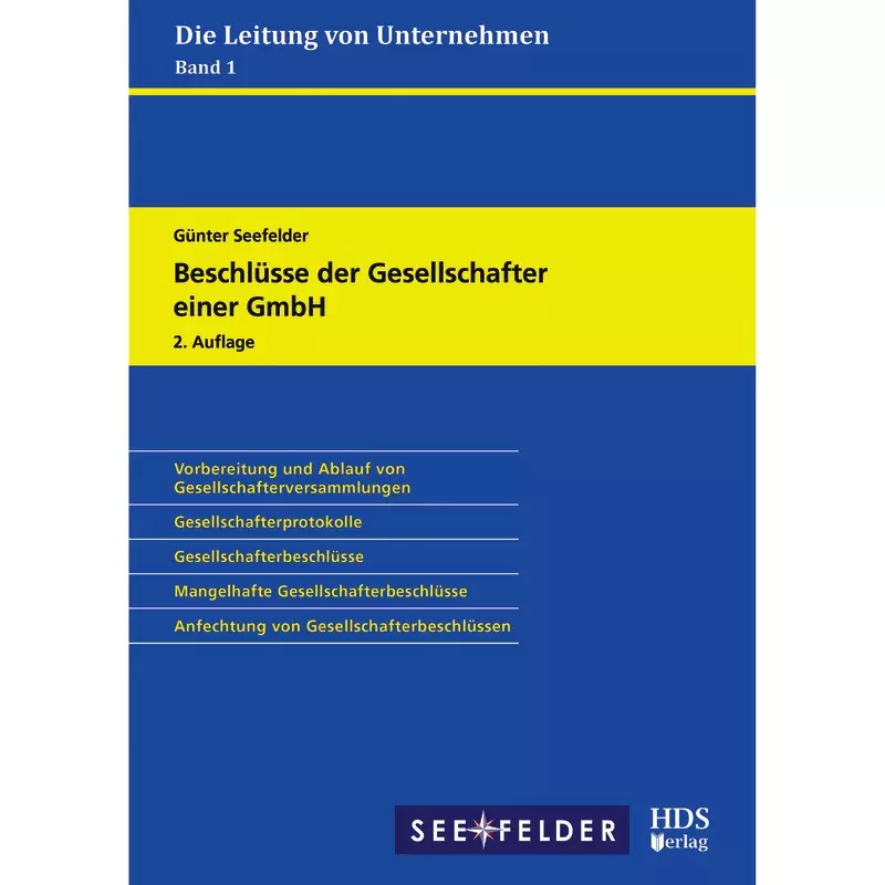 Beschlüsse der Gesellschafter einer GmbH