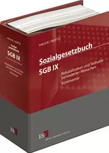 Sozialgesetzbuch (SGB) IX: Rehabilitation und Teilhabe behinderter Menschen - ohne Fortsetzungsbezug
