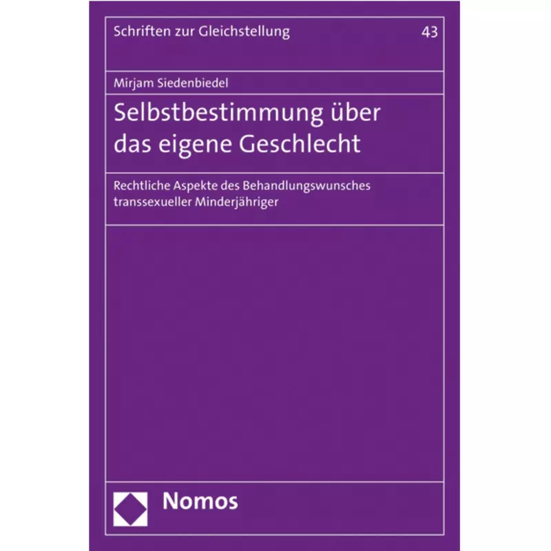 Selbstbestimmung über das eigene Geschlecht