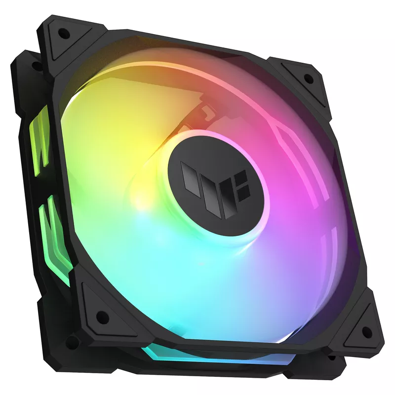 120 mm ASUS TUF GAMING TR120 ARGB 3x Gehäuselüfter schwarz, 120 mm, PWM