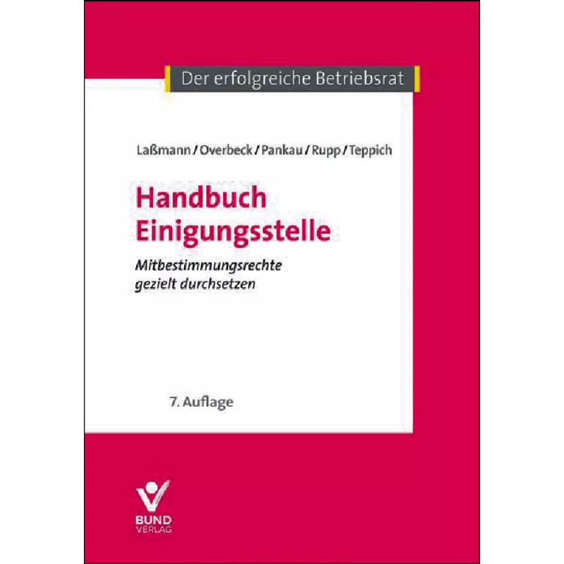 Handbuch Einigungsstelle