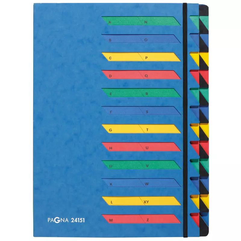 Pagna Ordnungsmappe Deskorganizer A4 24tlg. bl