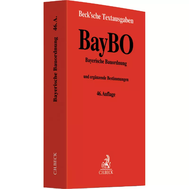 Bayerische Bauordnung: BayBO