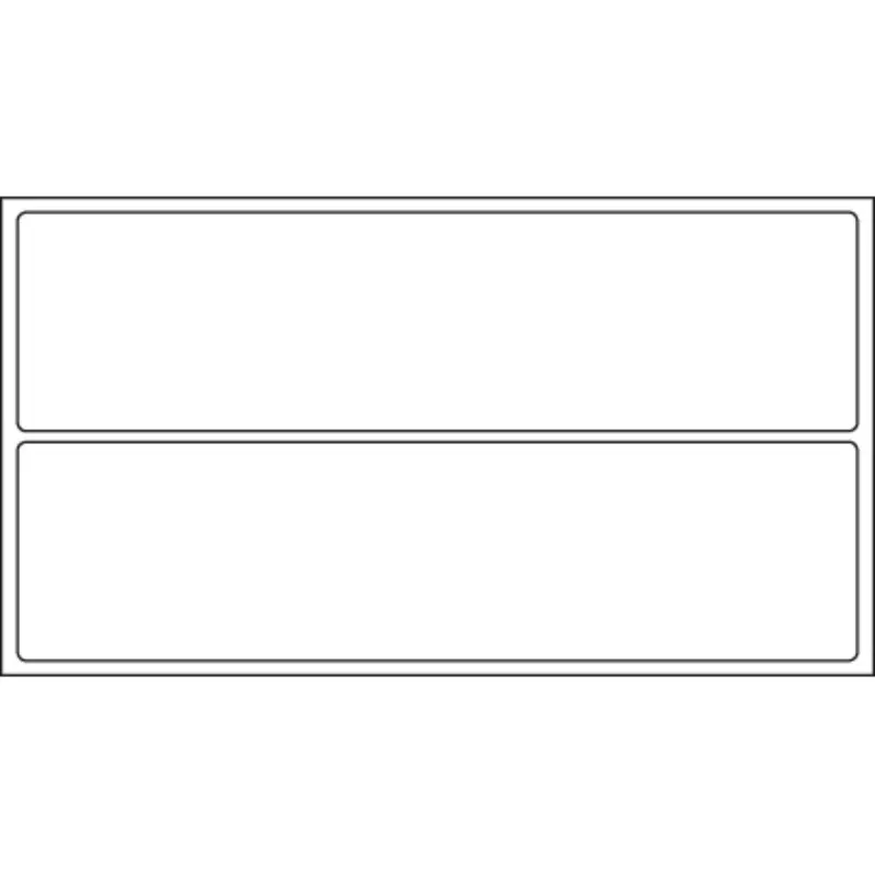 SoldanPlus Frankieretiketten LABEL, weiß, 160 x 44 mm