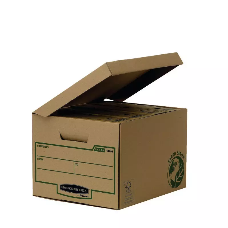BANKERS BOX Earth Archiv-Klappdeckelbox
