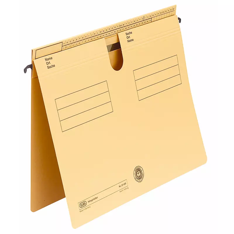 Elba Hängehefter DIN A4 kaufm./Amtsheftung Karton ge