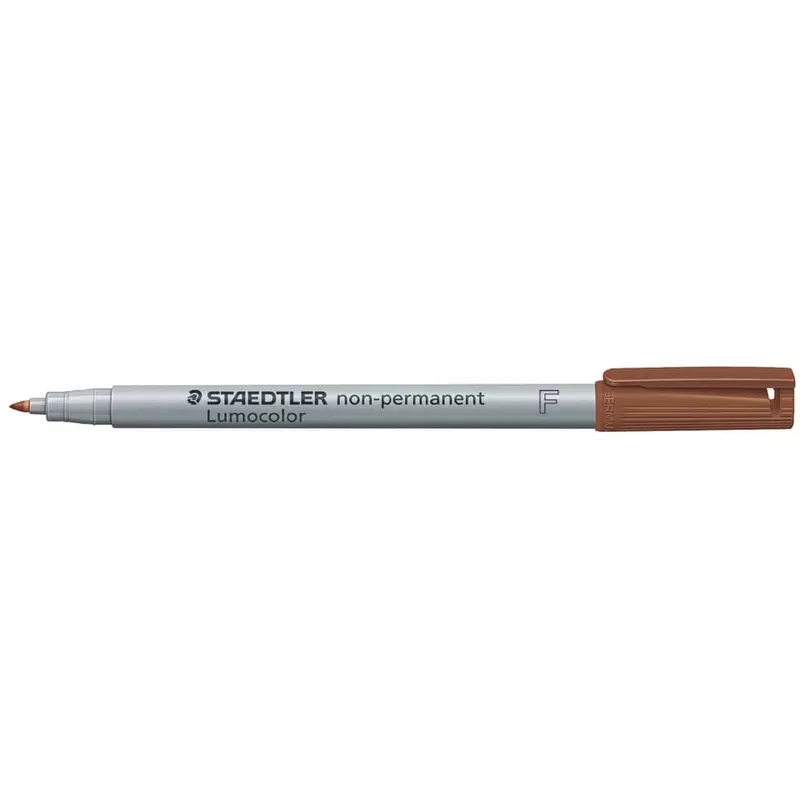 Folienstift Lumocolor® non-permanent, ca. 0.6 mm, braun STAEDTLER 316-7