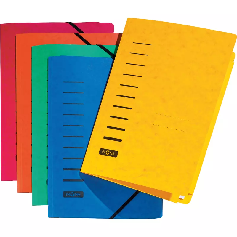 Pagna Eckspanner A4 3Klappen rot