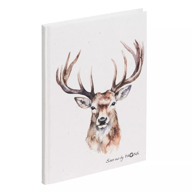 Notizbuch Save me No.5 Hirsch, A5, 64 Blatt, dotted PAGNA 26104-15