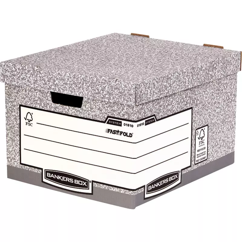 BANKERS BOX System Archivbox Maxi, B x H x T: 387 x 294 x 445 mm