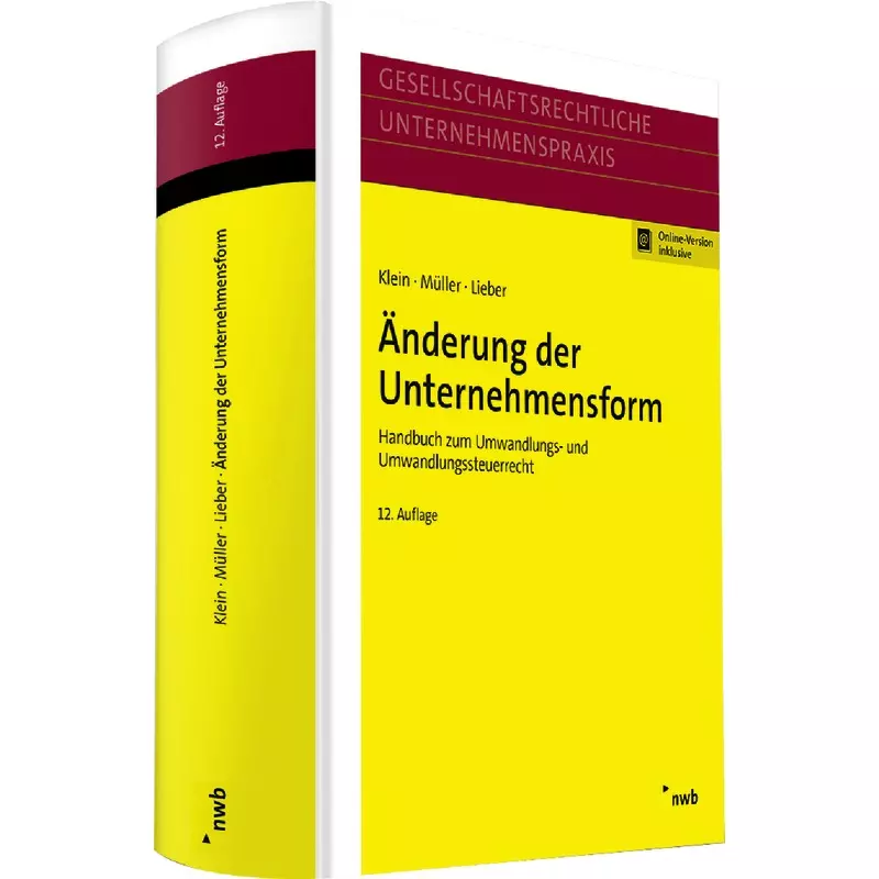 Änderung der Unternehmensform