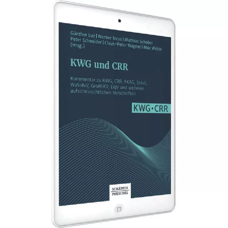 Schäffer-Poeschel KWG und CRR Online