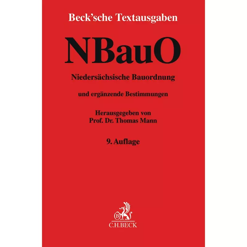 Niedersächsische Bauordnung: NBauO