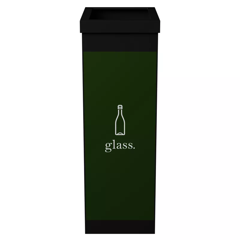 Paperflow Mülltrenner Glas 60l sw