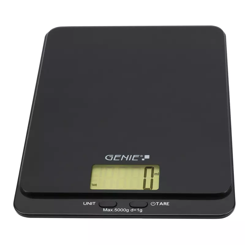 Genie Briefwaage DLS 5 5.000g schwarz