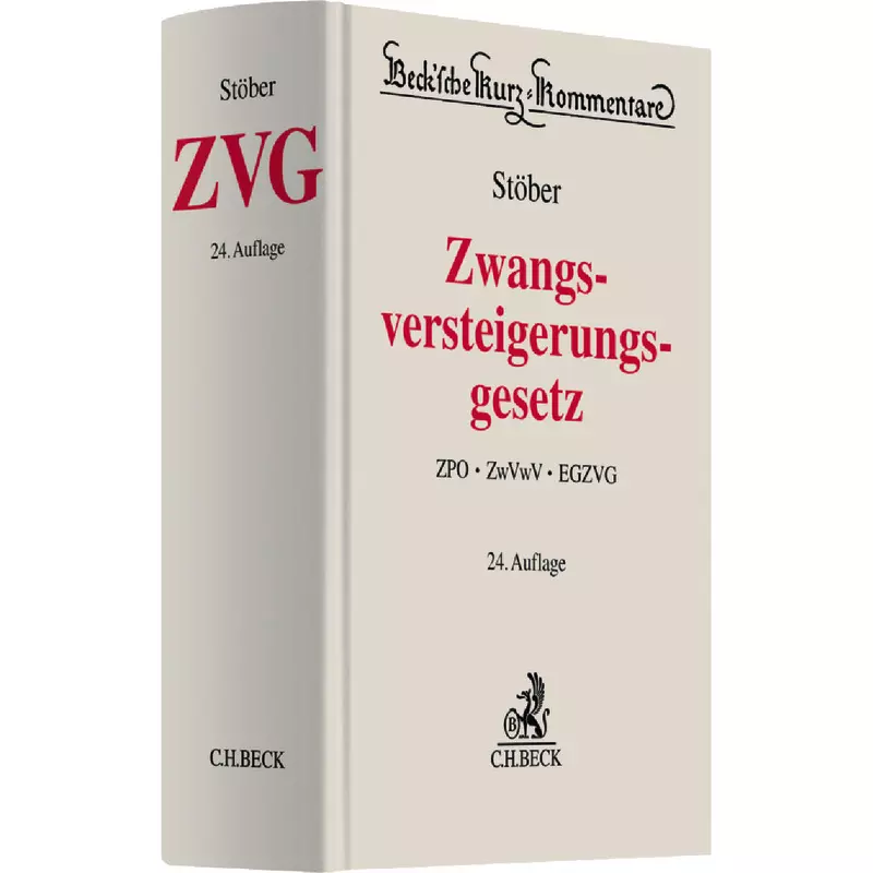 Zwangsversteigerungsgesetz: ZVG