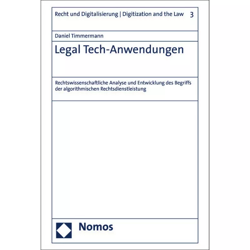Legal Tech-Anwendungen