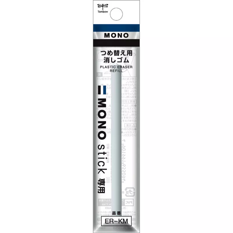 TOMBOW Nachfüllung für Radierstift MONO stick, runde Spitze, 6,7 mm Durchmesser, 1 Stück